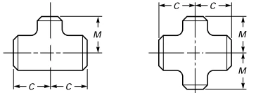 Reducing Tees And Reducing Crosses Reducing Tees And Reducing Crosses