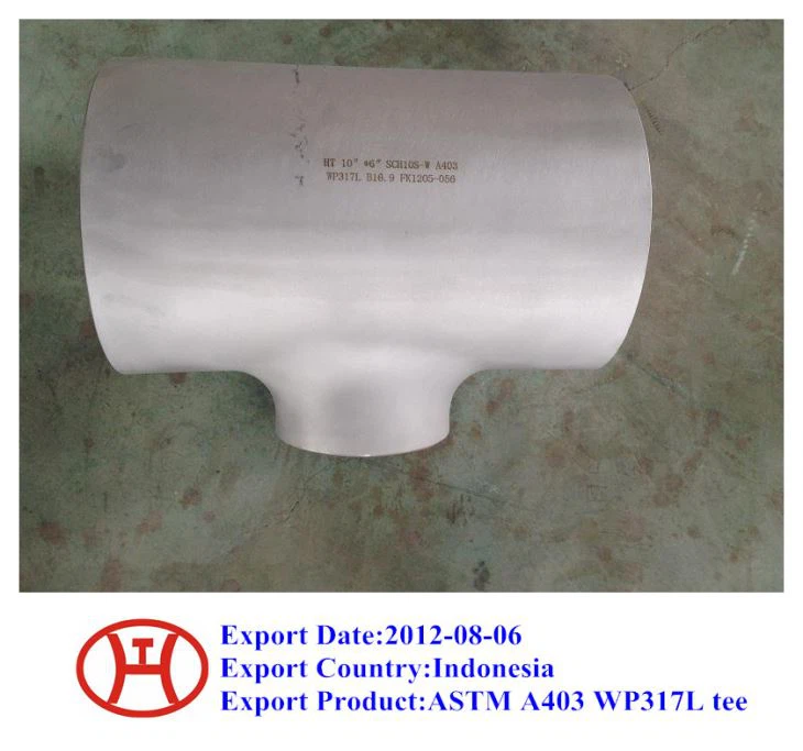ASTM A403 WP317L Tee