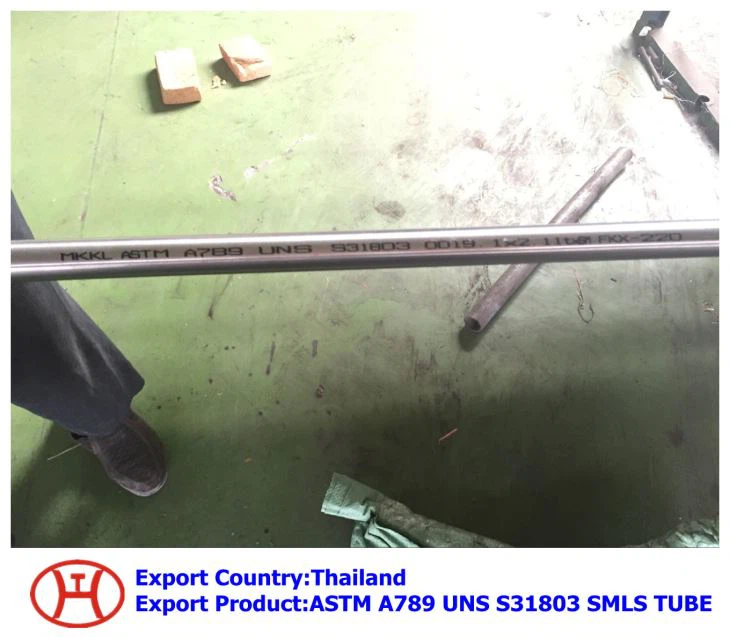 ASTM A789 UNS S31803 SMLS RÖR