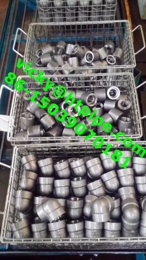 Legering  825  Incoloy  825  Smidd uttagssvetsning SW Gängade rörbeslag