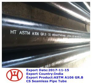 ASTM A 106  GR.B CS Seamless Pipe Tube