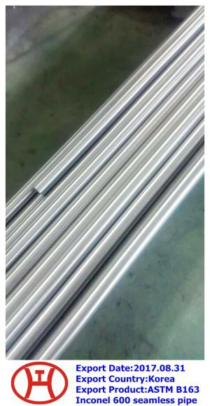 ASTM B163 Inconel 600 sömlöst rör