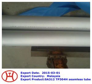 SA 312  TP 304 H Seamless Tube