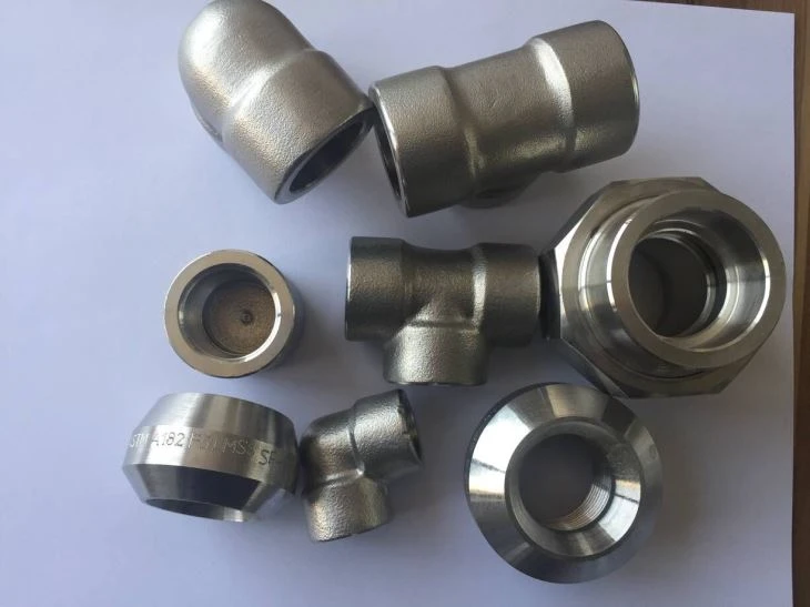 Duplex Rostfritt stål  904 LN 08904  ASTM A 182  F 904 L 90 45 Elbow Tee Cross Pipe Cap Cap